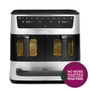 Cuisinart 13.2L Tri-zone air fryer in Stainless Steel