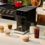 KitchenAid Fully KF3 Automatic Espresso Machine with Iced Coffee in Matte Black 