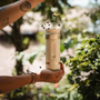 OutIn Fino Portable Electric Coffee Grinder in Sandstone White