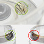 Customer Note: Please check that the replacement part you are seeking has the the 2-Step design feature on the bowl and the screen you are using. Please See Image