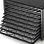 Excalibur 4926TCDB 9-Tray Dehydrator with Timer & Clear Door in Black