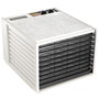 Excalibur 4926TW 9-Tray Dehydrator with Timer in White