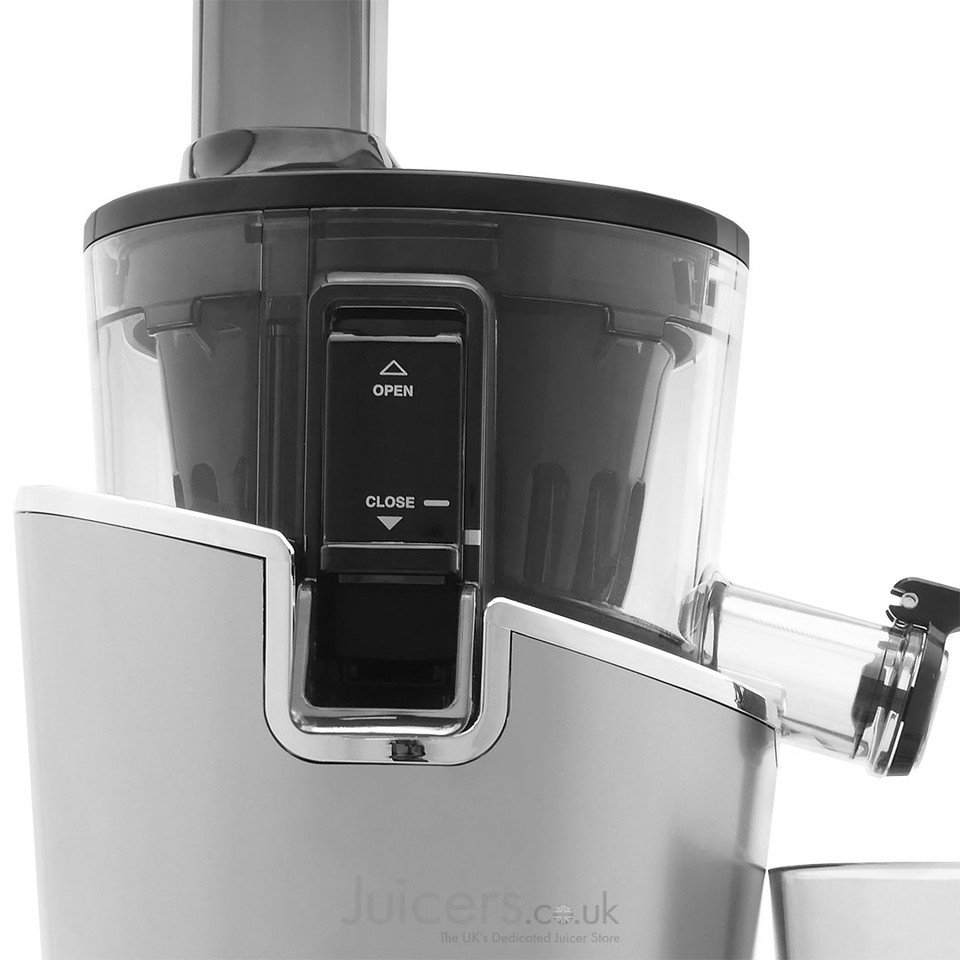 Hurom H100 Slow Juicer in Silver Juicers.co.uk