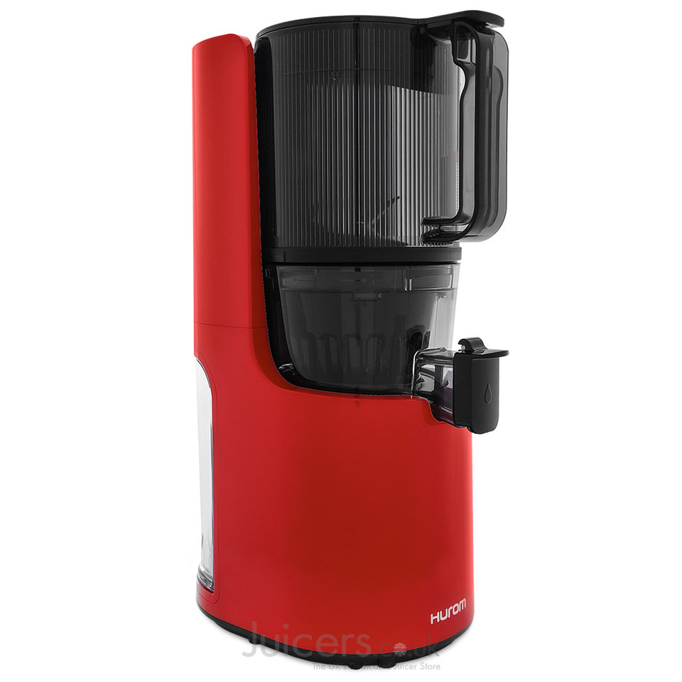 Hurom H200 SelfFeeding Slow Juicer in Red Juicers.co.uk