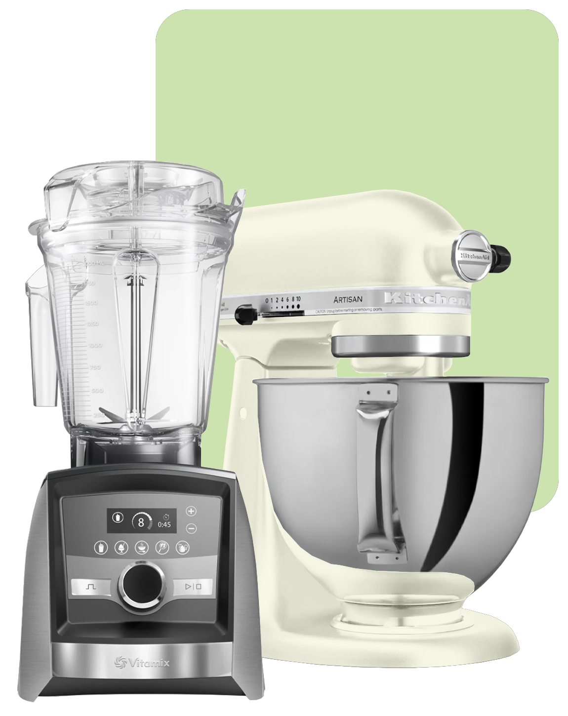 vitamix blender and kitchenaid Stand mixer