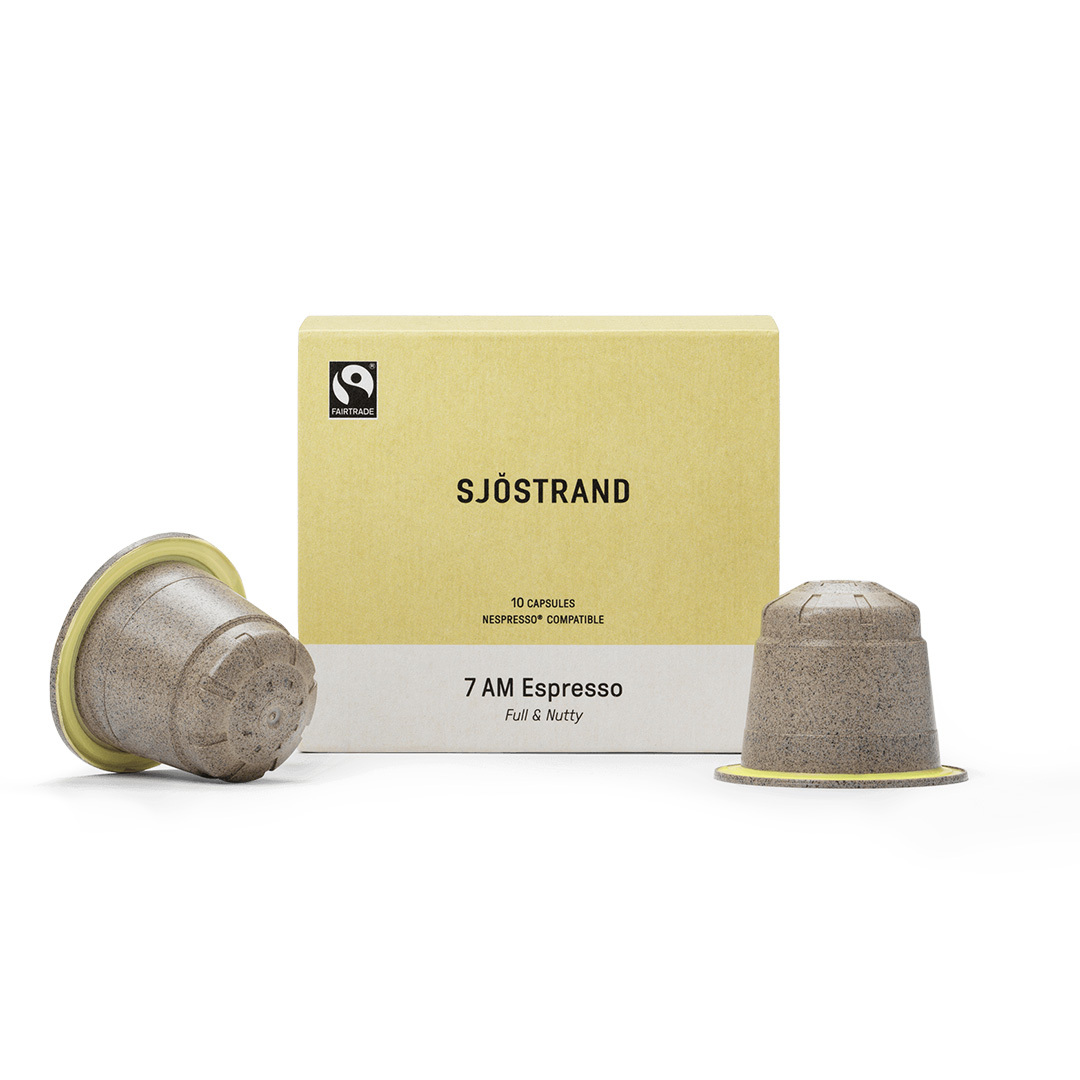 Sjostrand 7 AM Espresso Nespresso Compatible Coffee Capsules