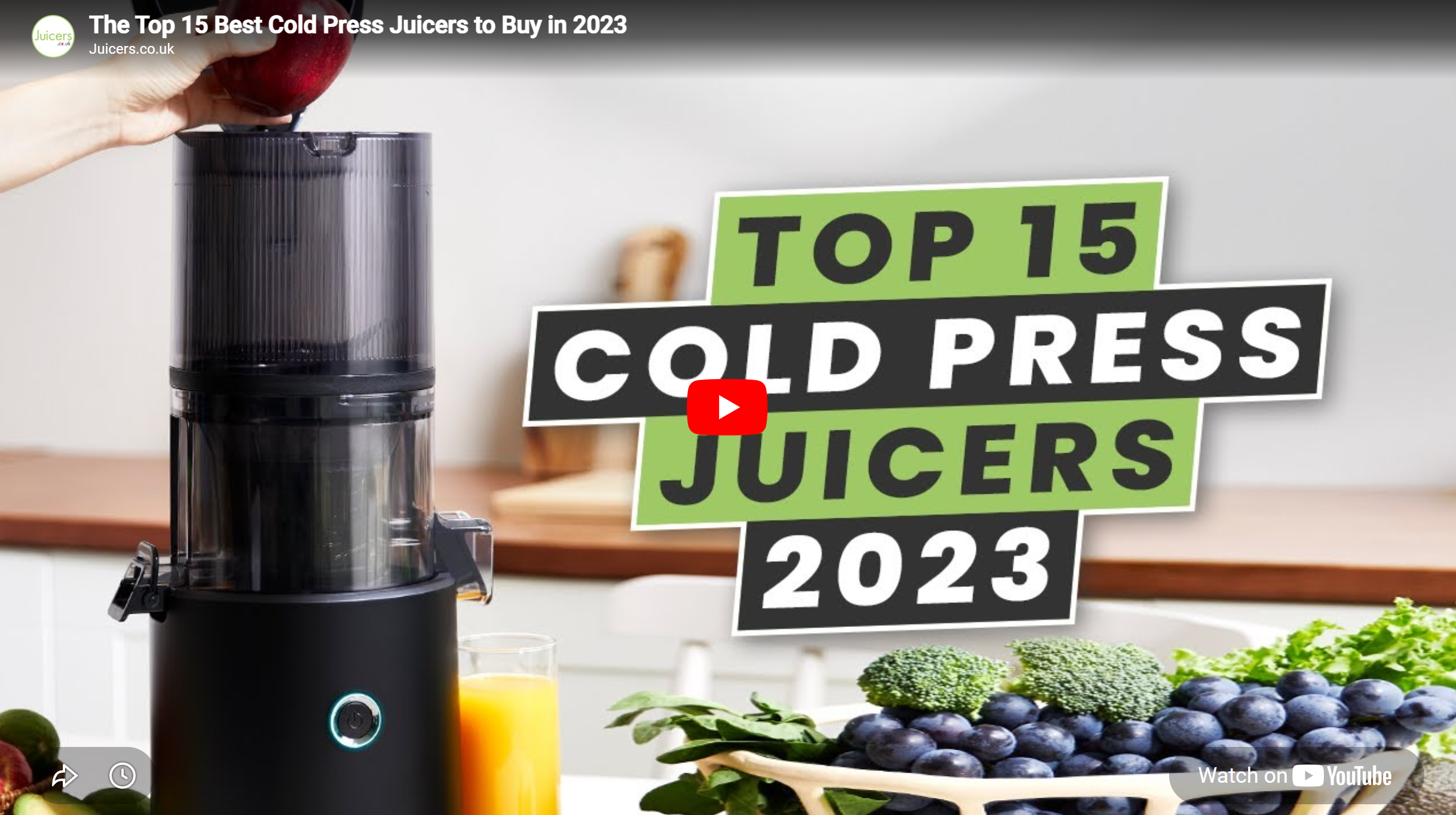 Top 15 Best Cold Press Juicers 2023