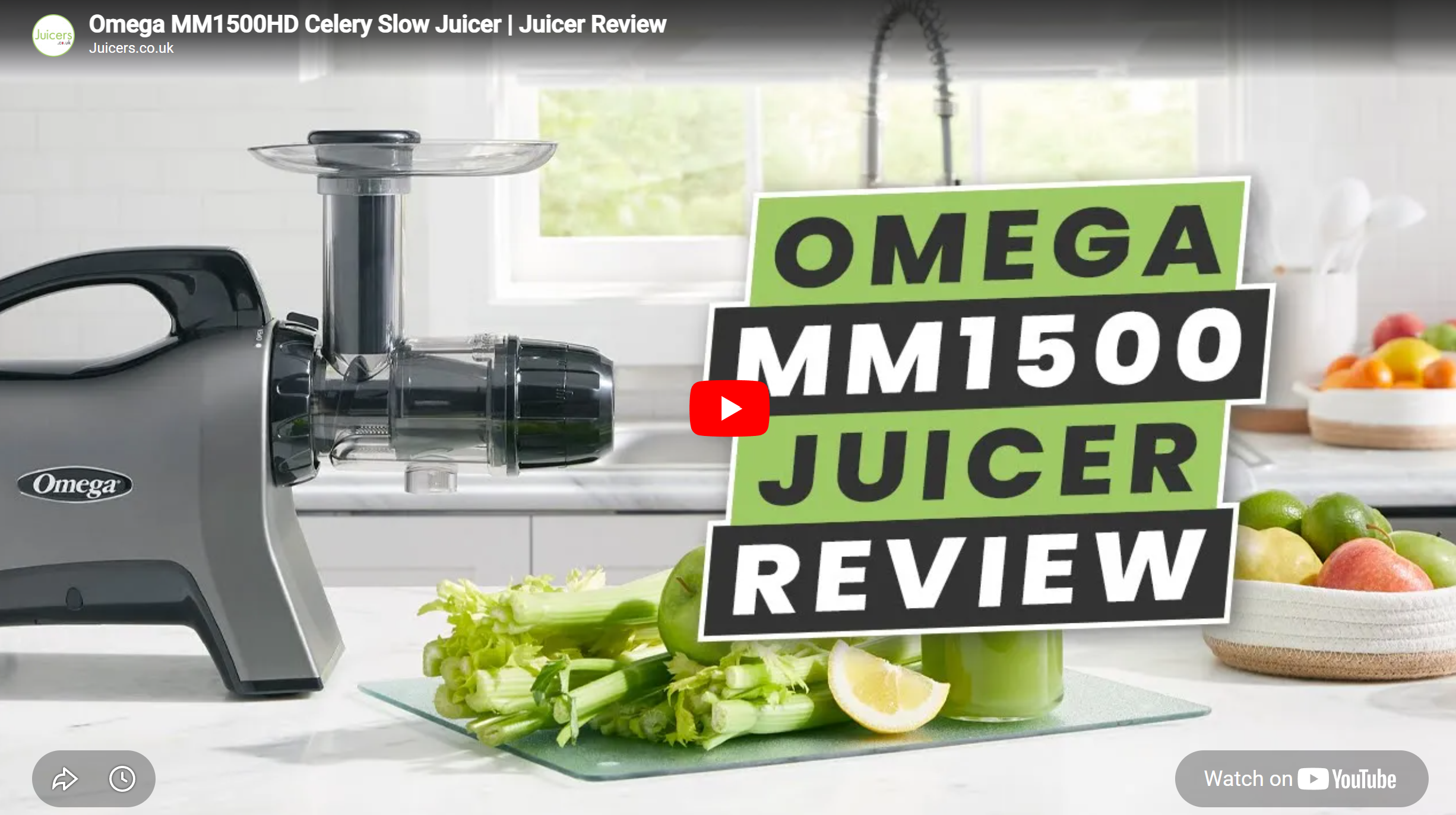 Omega MM1500 Juicer Review