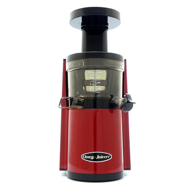 Omega VERT VSJ843RR Slow Juicer in Red Omega Vertical Juicing System VSJ843RR