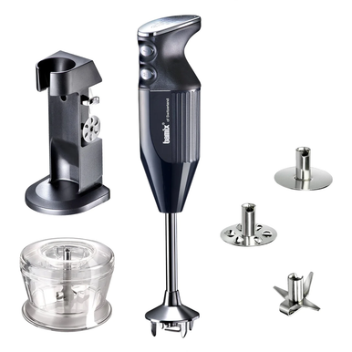 Bamix 200w DeLuxe Hand Blender in Black