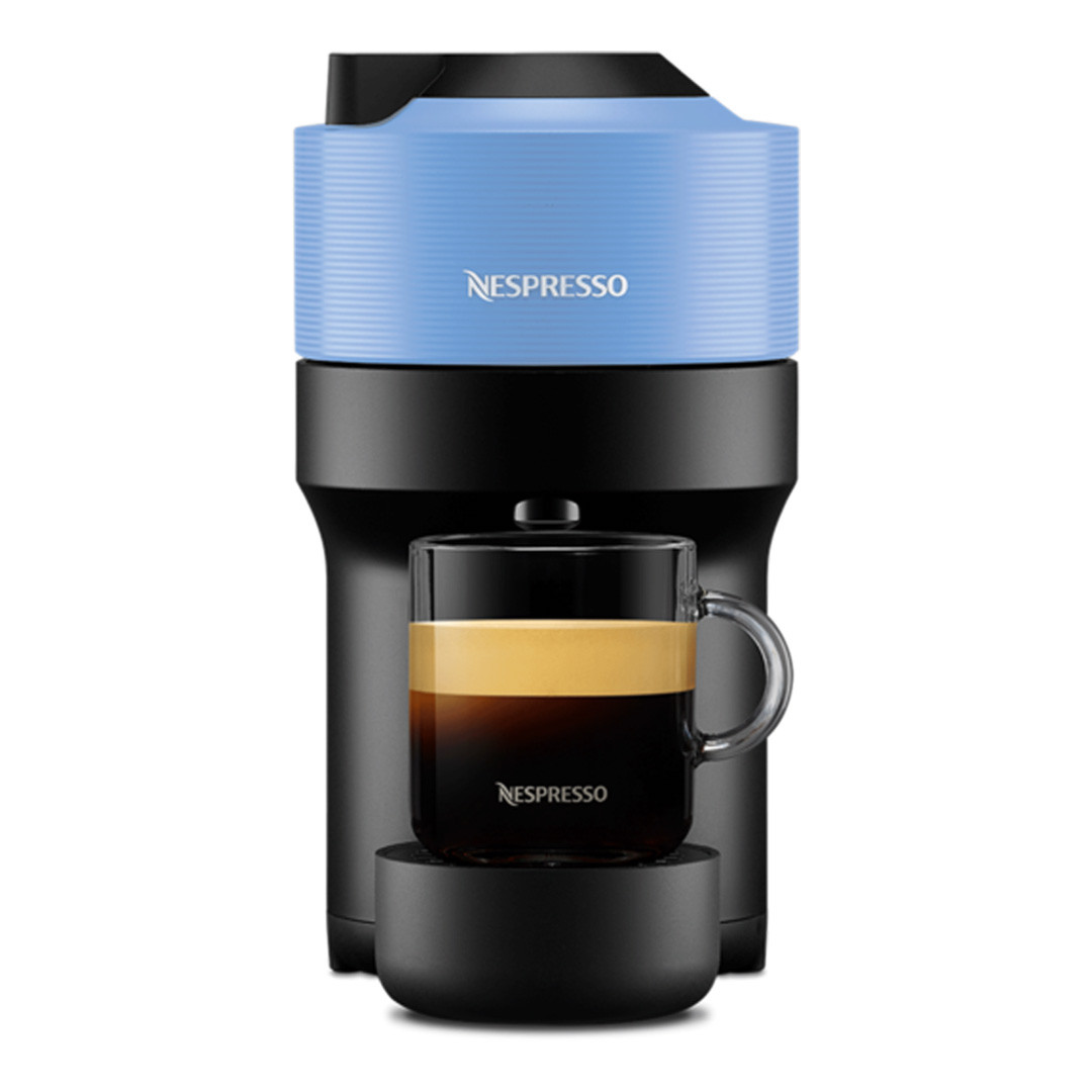 Nespresso Vertuo Pop Coffee Machine in Pacific Blue By Magimix 11731