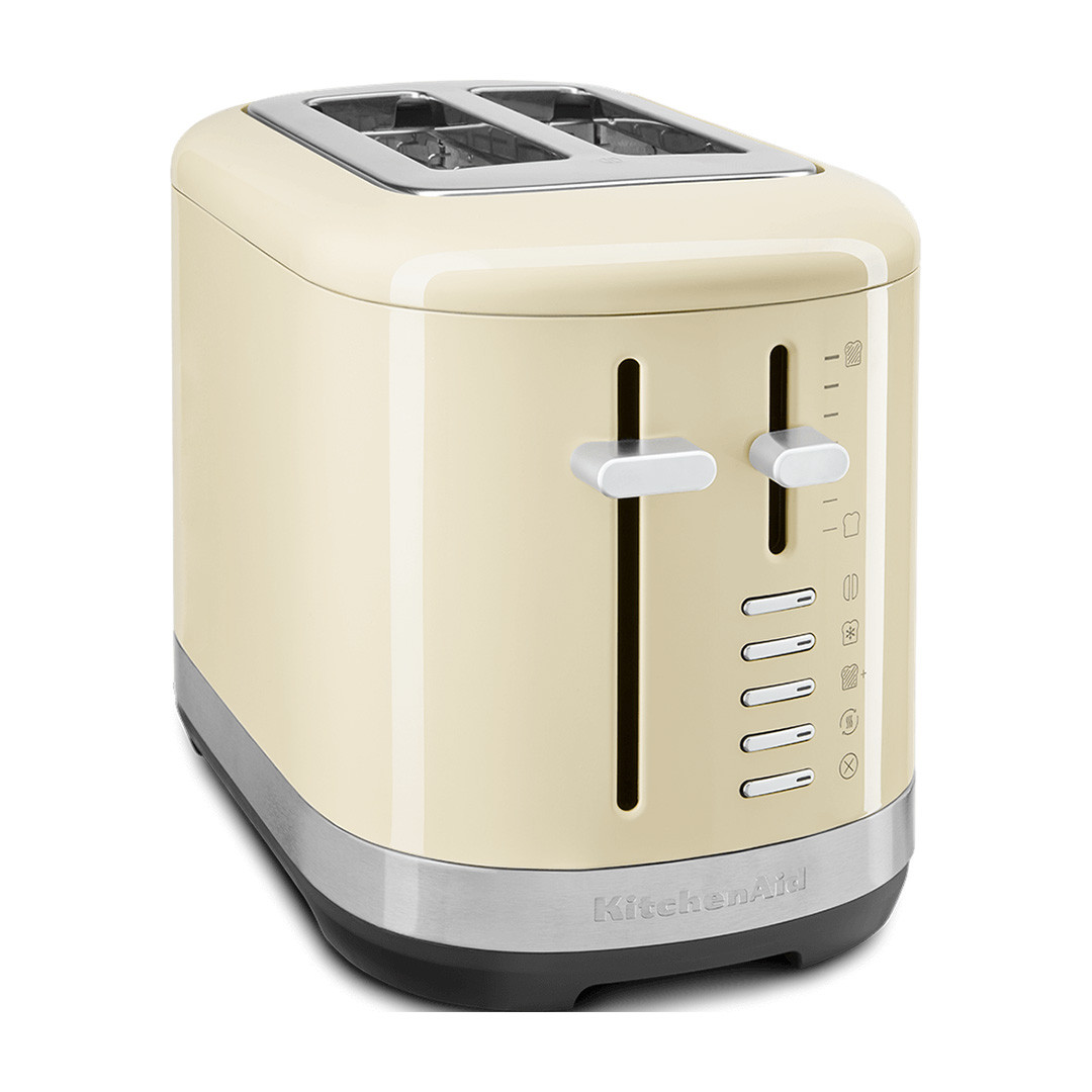 KitchenAid Manual Control 2-slice Toaster in Almond Cream - 5KMT2109BAC