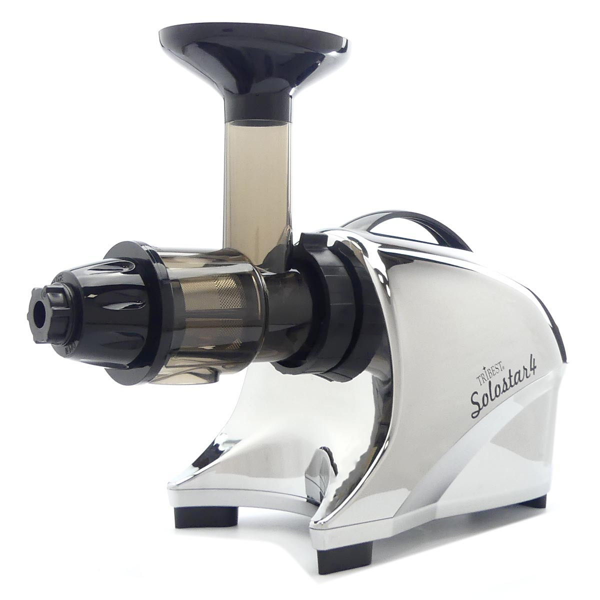 Tribest Solostar 4 Horizontal Slow Juicer in Chrome