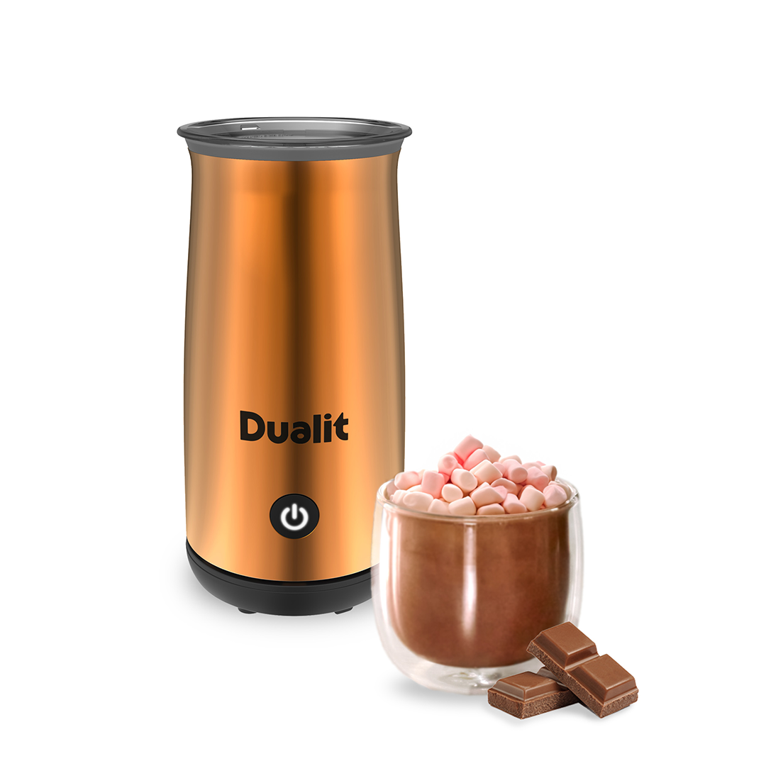 Dualit Cocoatiser Hot Chocolate Maker & Milk Frother in Copper