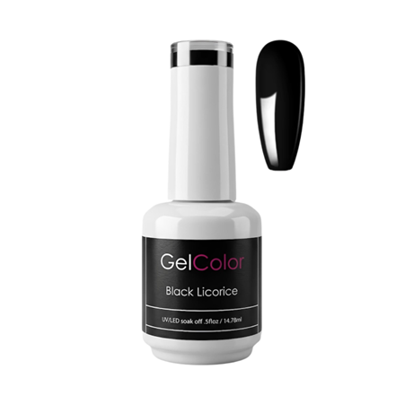 BLACK LICORICE GEL POLISH