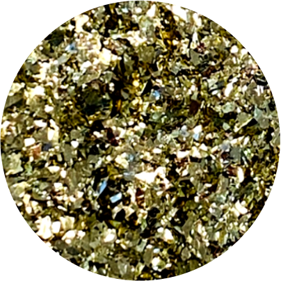 Mylar Ice Gold and Silver