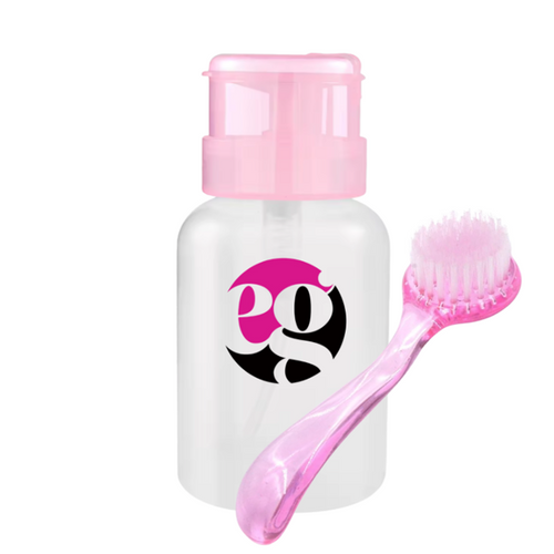 CLEANSER PUMP WITH BRUSH