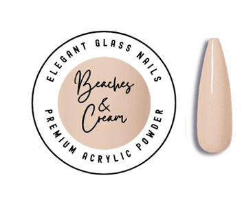 ACRYLIC POWDER -BEACHES & CREAM