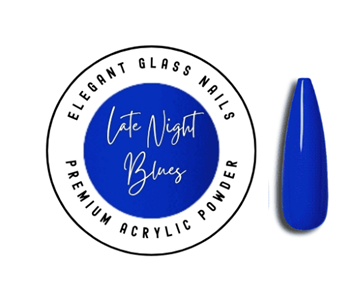 ACRYLIC POWDER-LATE NIGHT BLUES