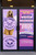 Custom pet grooming business window decal with pink and purple background, dog photo, and circular logo reading "You Heavenly Dog Grooming" with scissors and wings icon. Ideal storefront advertising for dog groomers and pet salons.