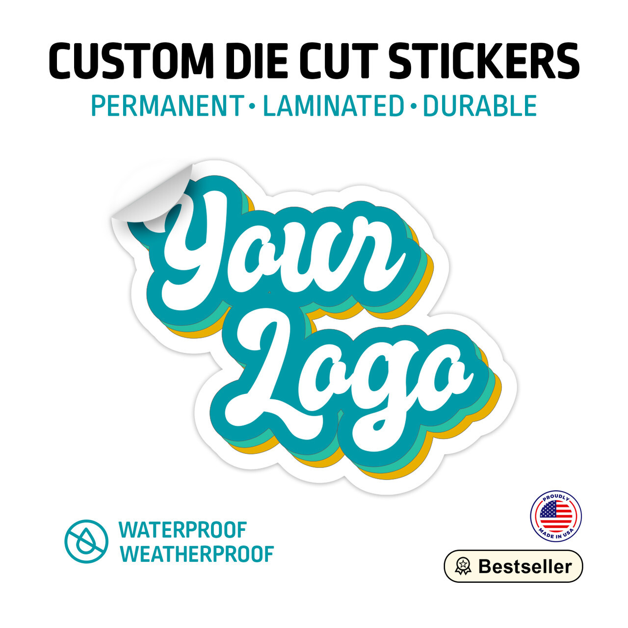 custom stickers and decals with your company logo