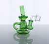  5" Mini Klein Recycler Dab Rig with 14mm Male 90 Degree Banger 25mm Dia 
