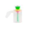  Waxmaid Mini Silicone Ash Catcher Rasta: 14mm - 18mm Male 45 Degree 