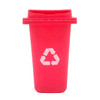 VapeBrat Dab Swab Storage: Mini Trash Bin - Hot Pink 