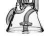 VapeBrat Mini Recycler Dab Rig: 7" Hourglass Recycler - VapeBrat Smoke 