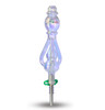 VapeBrat Iridescent Glass Nectar Collector Recycler Dab Straw: VapeBrat 