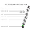  Yocan - Regen 1100mAh Concentrate Vaporizer Kit - Black 