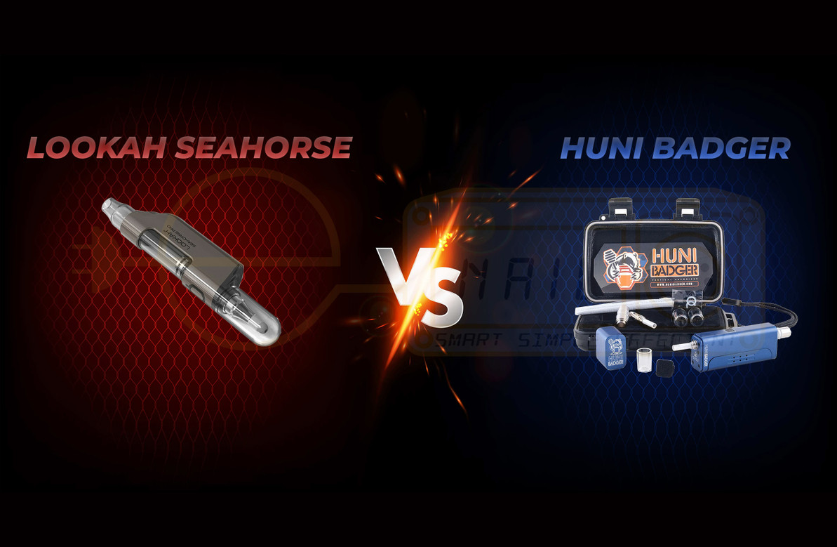 $40 Nectar Collector vs $250 Nectar Collector: Lookah Seahorse Pro vs. Huni Badger 