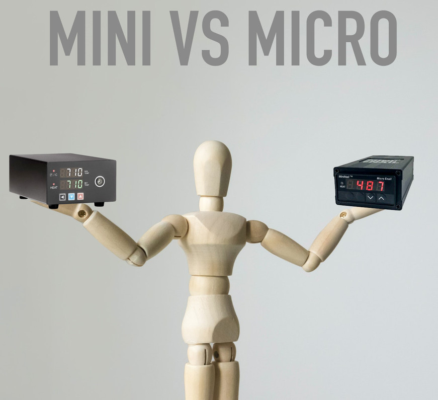 What’s the Difference Between a Mini E-Nail and a Micro E-Nail?