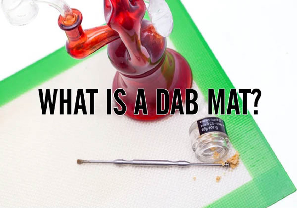 5 SILICONE DAB MAT - HEXAGON