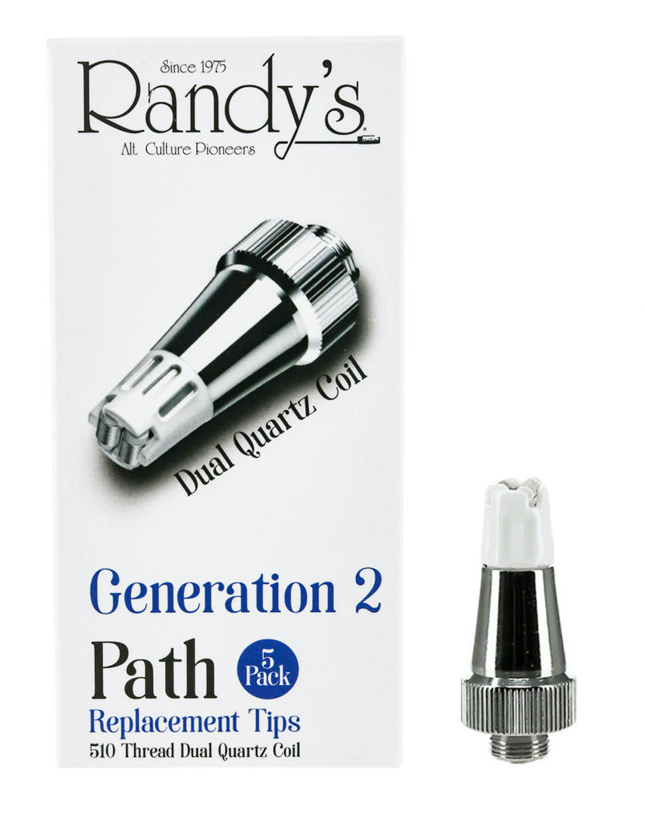 Randys Path Plus Replacement Dual Quartz Coil (Generation 2) 5 Pack