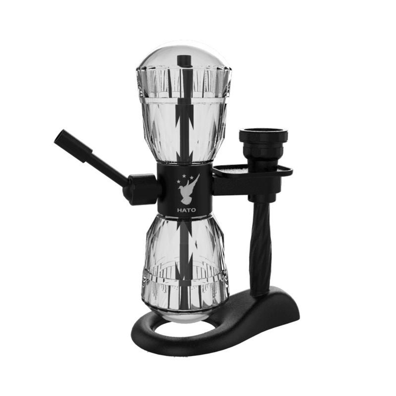 Gravity Bong: Hato Gravity Dab Rig - Black | Gravity Dab Rig