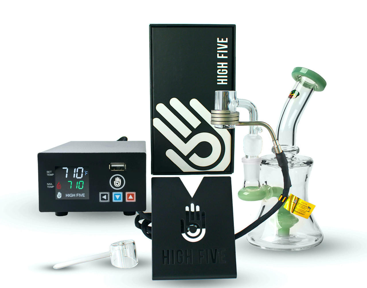 Lab Quartz Bucket 20mm With 14mm Male Adapter – For High-Temp Or Clean Applications 4 thumbnail image