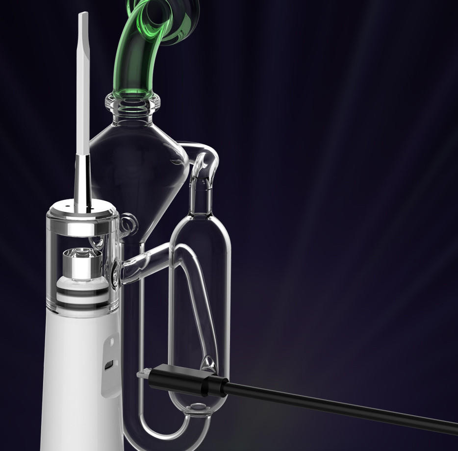 X-Enail Electric Rig Vaporizer Kit - Black Dab Rig Electric