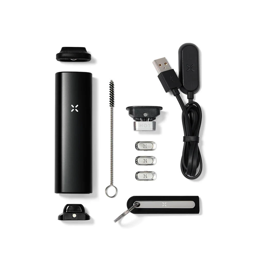 Pax Plus Vaporizer: Dry and Wax Dab Pen - Onyx | Pax Pen