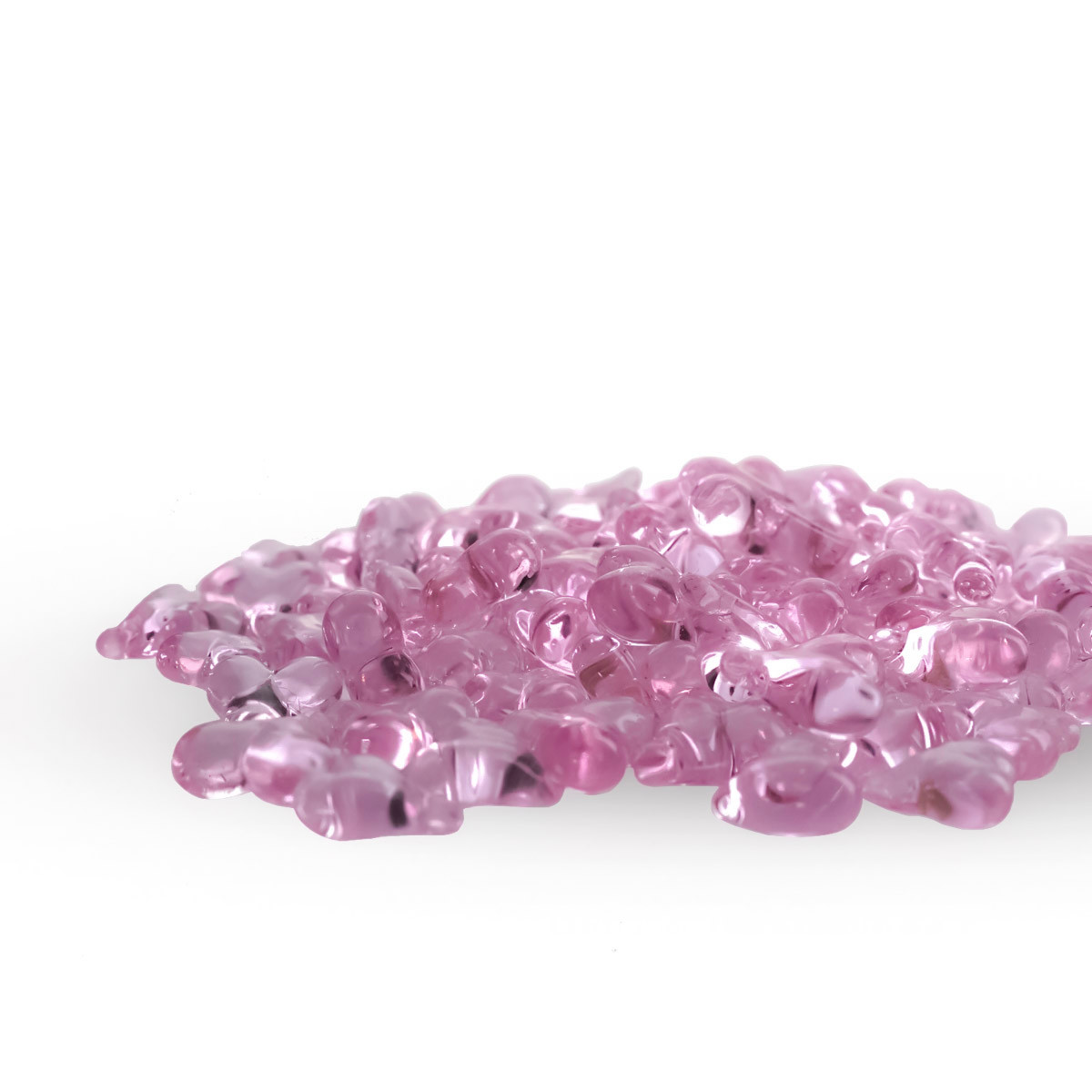 Heart Pink Terp Pearls: 6mm 2 Pieces - Preppy La Peui Dab