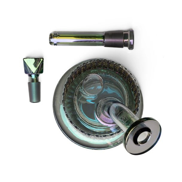 Jane West Bong Dab Rig: Mermaid Twenties Collection Wax Rig
