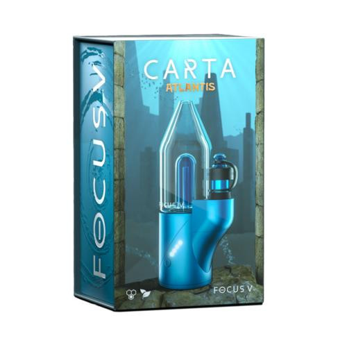 Focus V2 Carta Atlantis 2 in 1 Dry Herb/Wax Vape Rig Kit: Limited