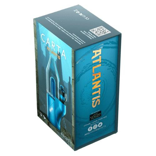 Focus V2 Carta Atlantis 2 in 1 Dry Herb/Wax Vape Rig Kit: Limited
