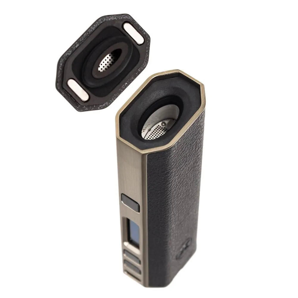 XVAPE Aria: Gothic Black - Dual Use Dry Herb and Wax Vaporizer
