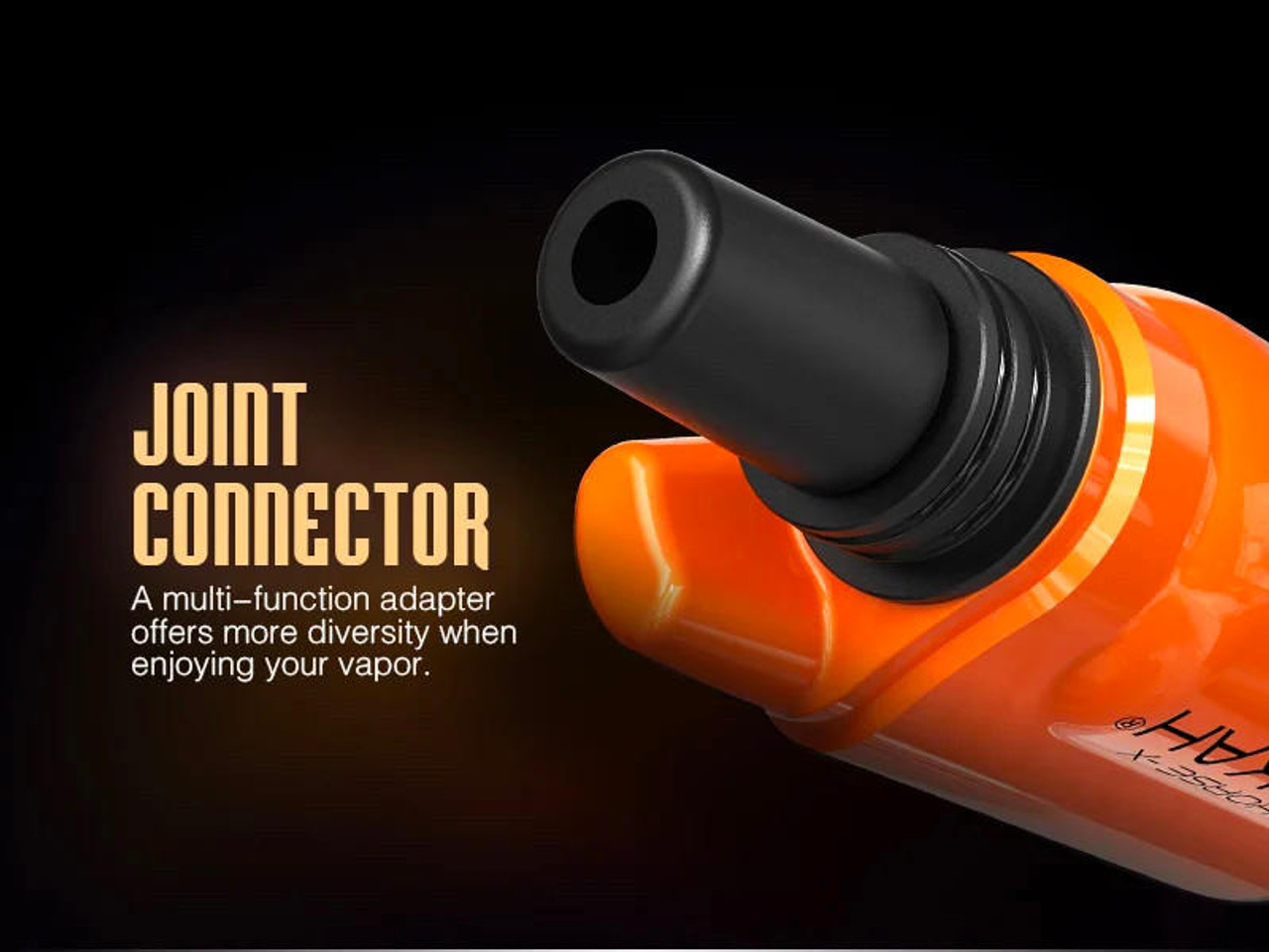 Lookah Seahorse X Pen, in Portable Wax E-Nectar E-Nail Collector, 3 and Orange 1