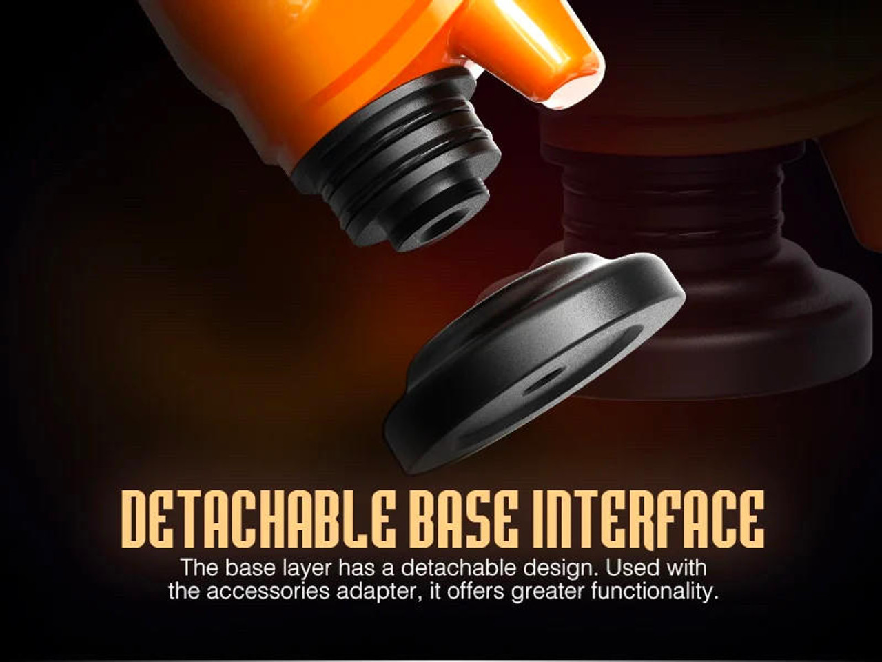 Lookah Seahorse X Orange Wax Collector, E-Nail in Pen, 3 1: and Portable E-Nectar