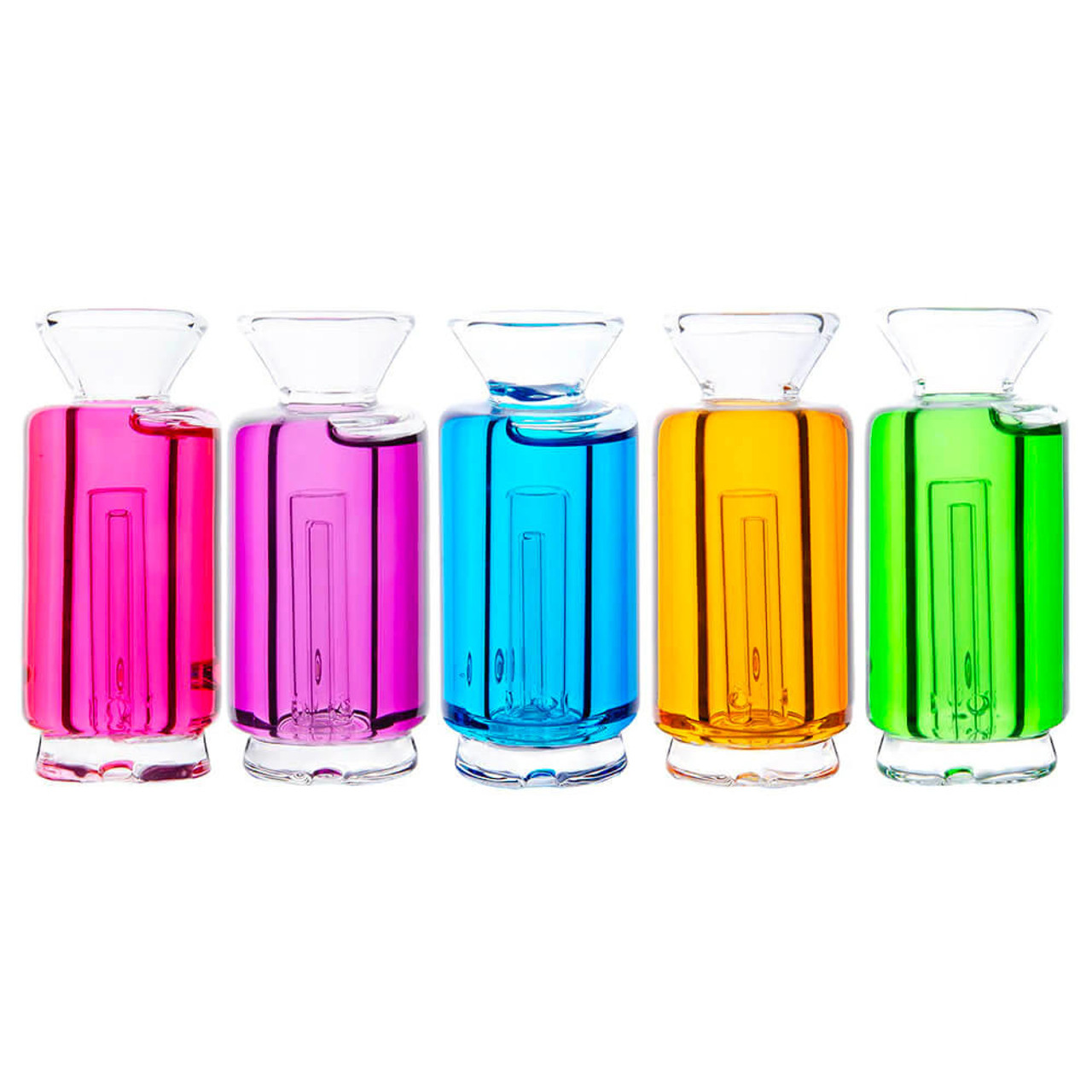 Gradient Color Frosted Glass Cup - 2 Height Options - ApolloBox