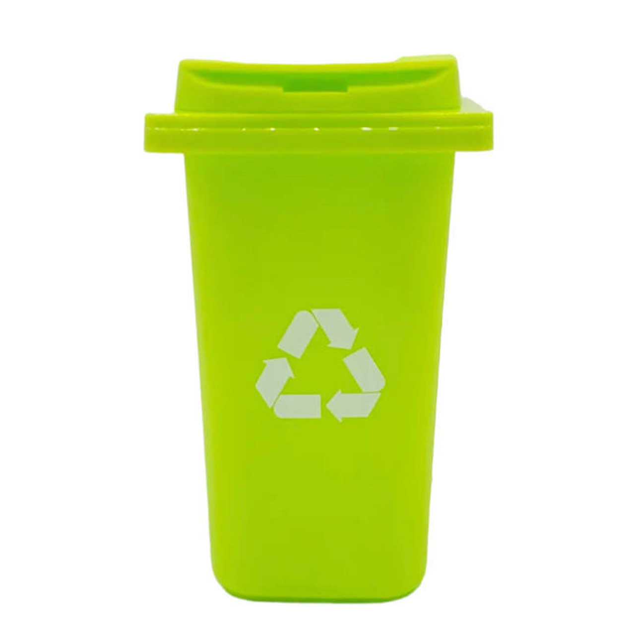 Dab Swab Storage: Mini Trash Bin - Light Green