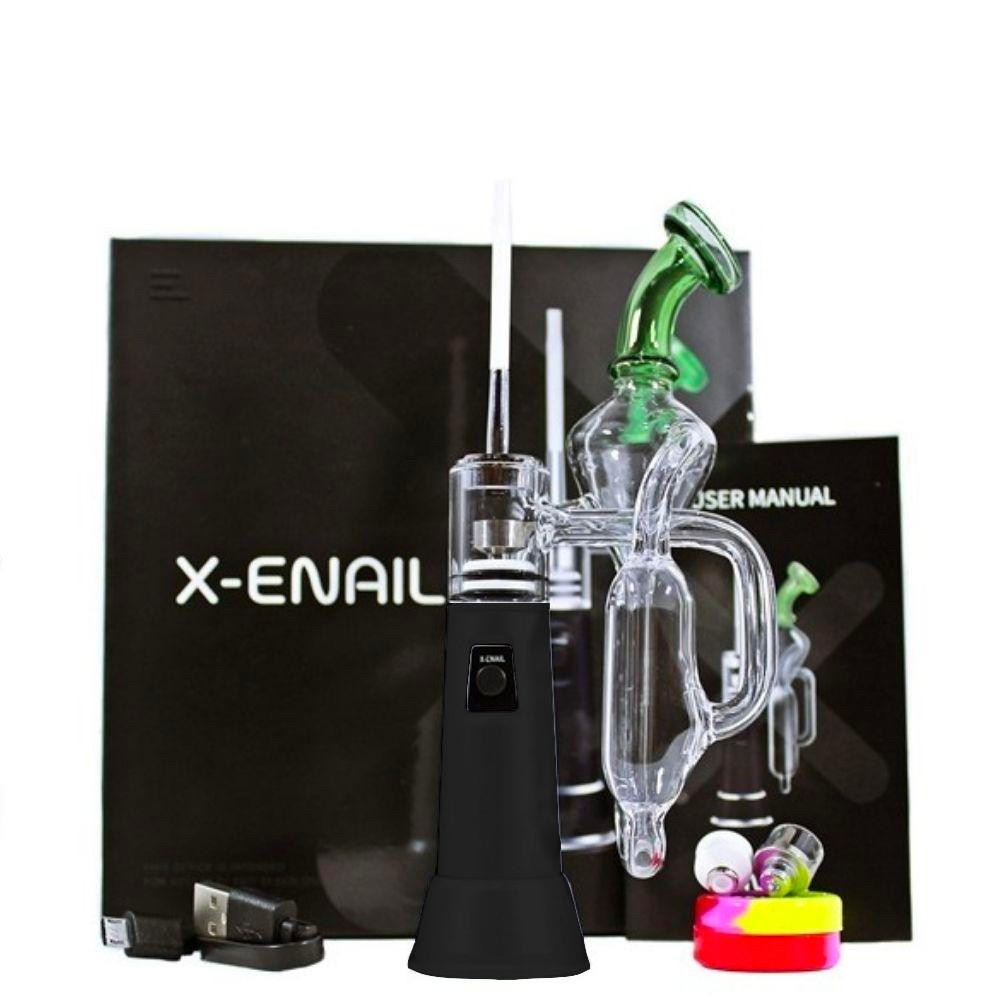 X-Enail Electric Rig Vaporizer Kit - Black Dab Rig Electric