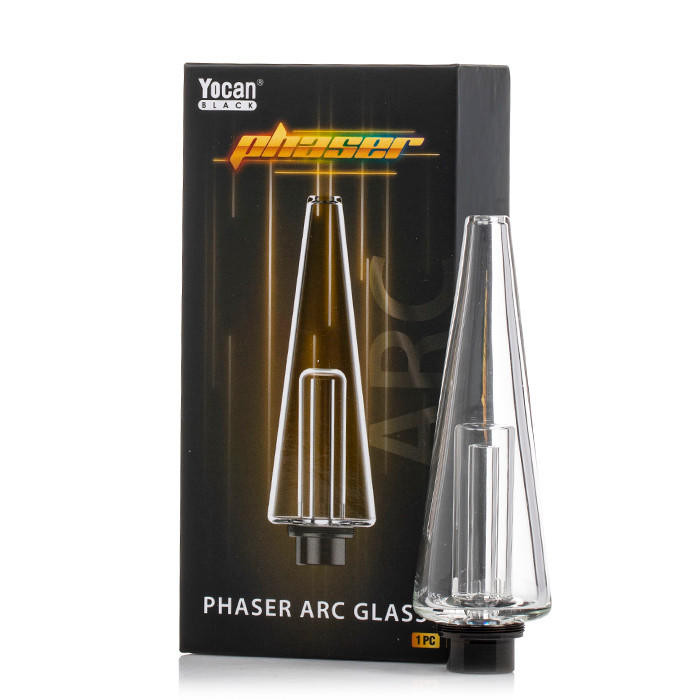 Yocan Black Phaser Arc - Glass Bubbler for Electric Dab Pen